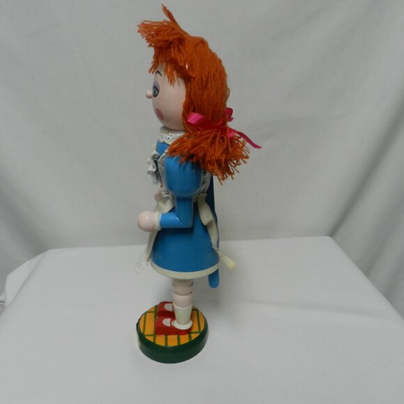 Kurt Adler WIZARD OF OZ Lion Scarecrow Tin Man Dorothy 14" Nutcrackers Set 4 Vtg - Picture 9 of 16